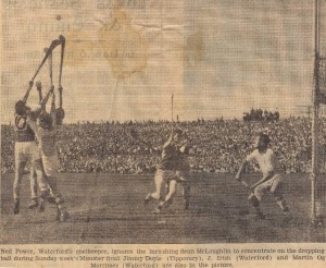 Action Shot from Munster Final Vs Tipperary, August 1963