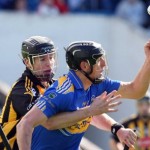 Hard to catch the ball with a Kilkenny man looking over your shoulder