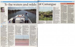 Irish Examiner Aug 2013 - Cruising on the Camargue